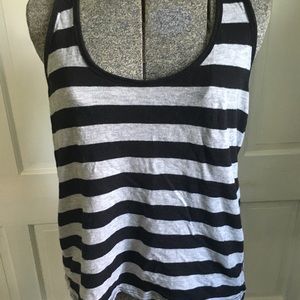 Black and grey tank top